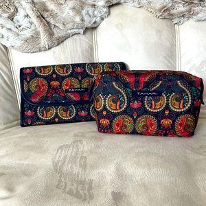 Tahari Bohemian Travel Toiletries set NWT